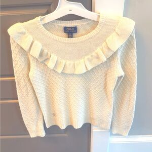 Polo by Ralph Lauren / Girls Cream Sweater